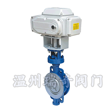 硬密封电动对夹<a href='http://www.ruiqi-valve.com/Product/diefa/' target='_blank'>蝶阀</a>