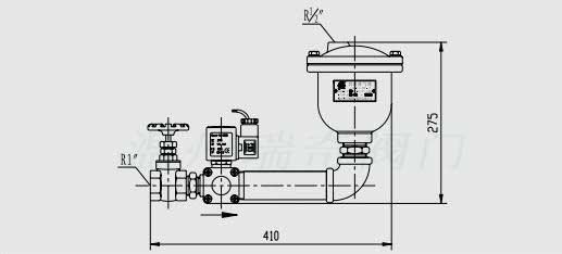 电磁排气阀组结构图